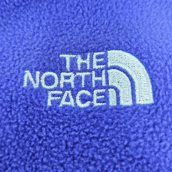 The North Face Girls Full Zip Fleece Hoodie Jacket Size Large - Picture 4 of 5